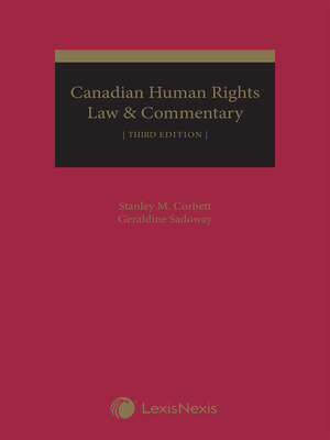 cover image of Canadian Human Rights Law & Commentary